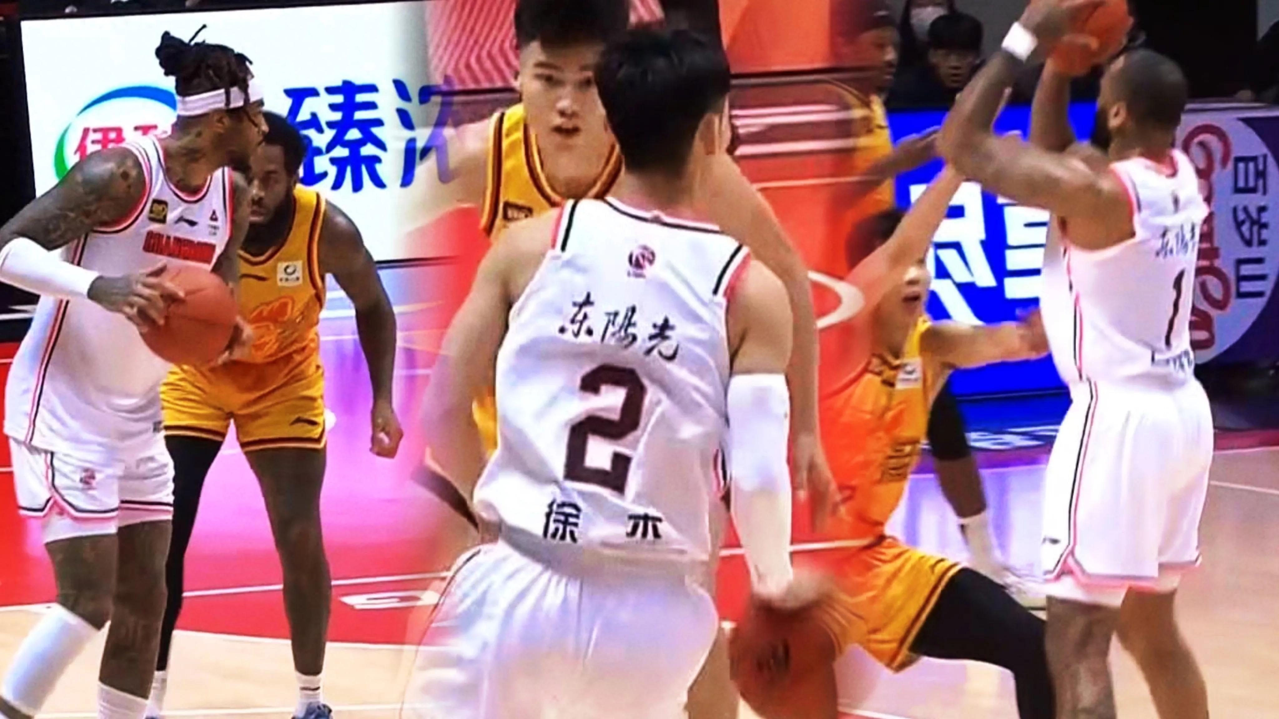 广东男篮在比赛中展现出强大的攻势 广东男篮在比赛中展现出强大的攻势