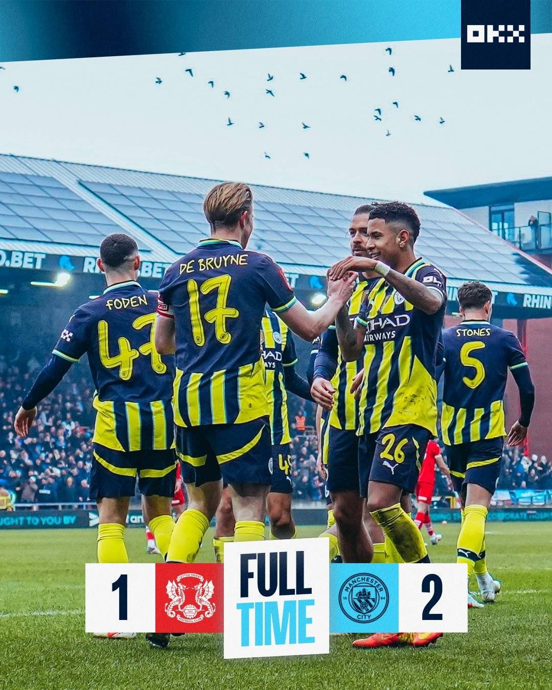 曼城客场憾负皇马，遗憾止步欧冠四强