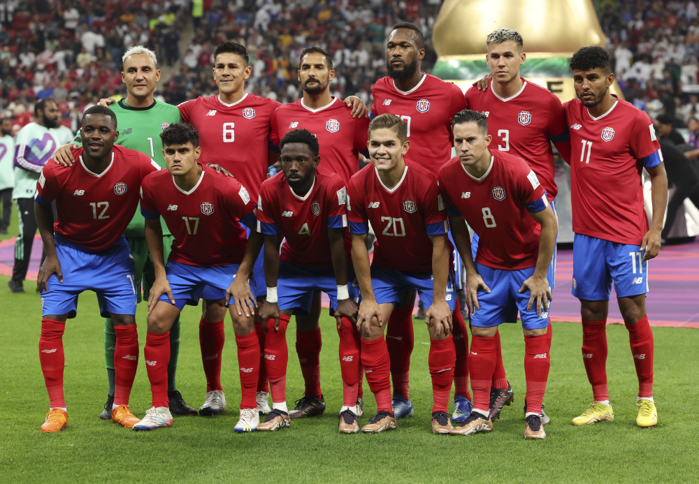 哥斯达黎加国家队备战全球比赛 哥斯达黎加国家队备战全球比赛