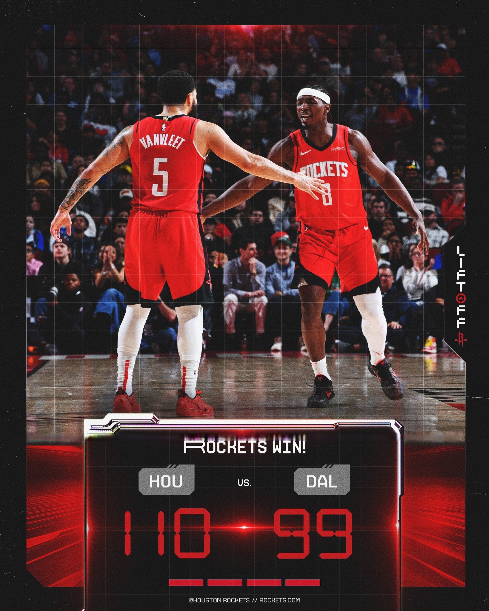 火箭险胜森林狼，豪取二连胜