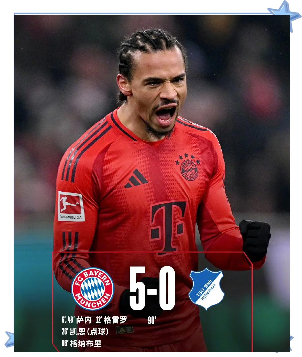拜仁慕尼黑客场大捷，稳坐积分榜榜首的简单介绍