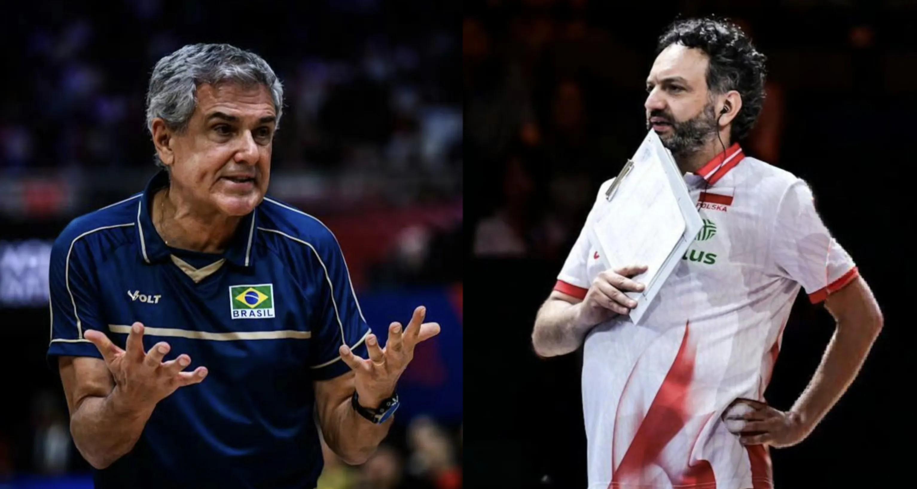 巴西排球选手激烈对抗,赢得了胜利 巴西排球选手激烈对抗,赢得了胜利