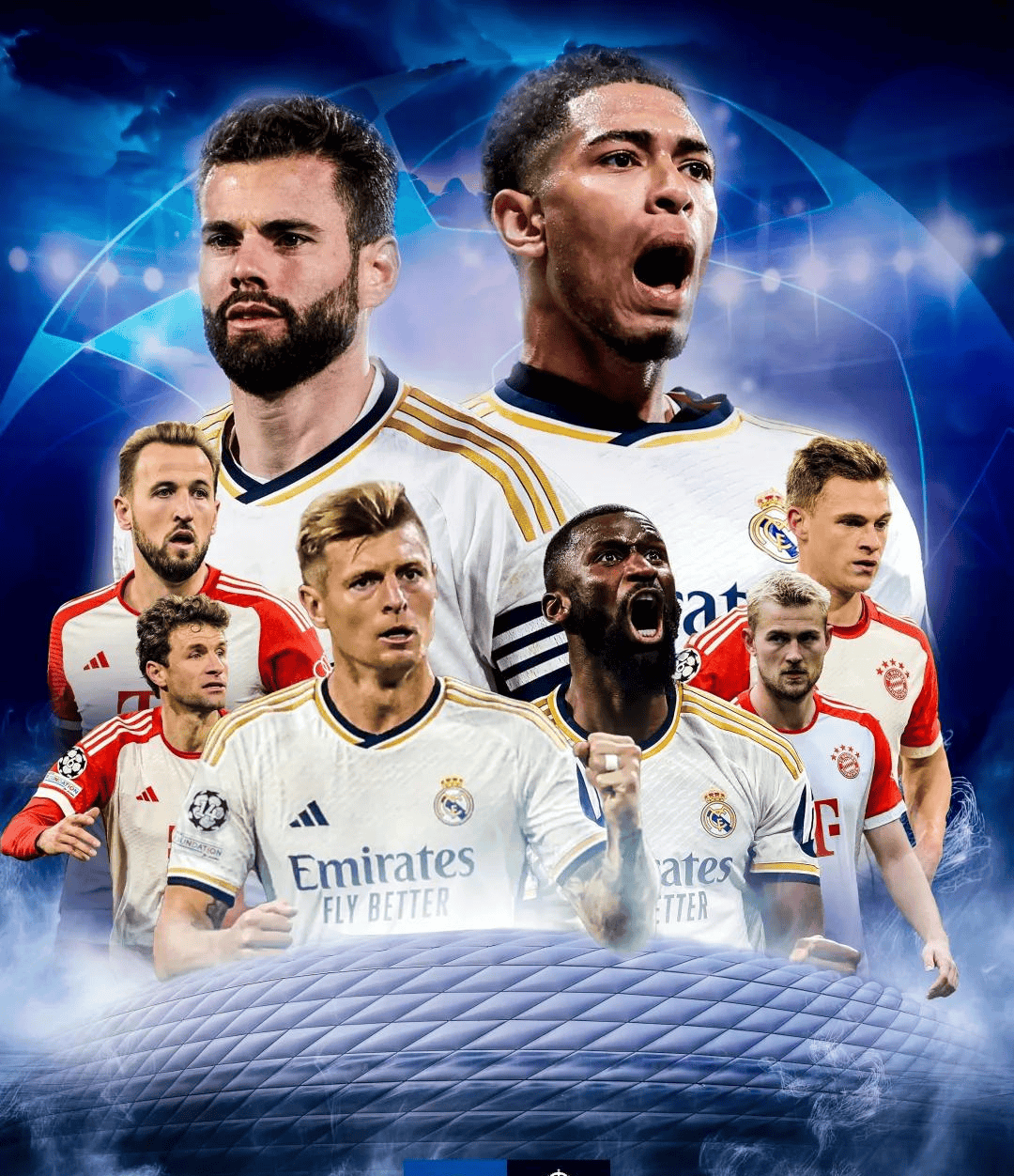 梦幻对决：拜仁与皇马争夺出线权