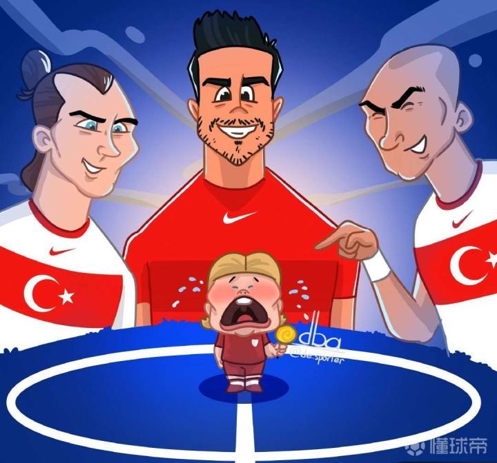 关于挪威轻取希腊，加维统治全场的信息